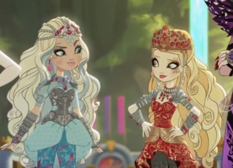 Darling Charming, Lizzie Hearts, Raven Queen, Apple White, Ciel Phantomhive, Ever After High, High Art, Animated Icons, Girls Rock