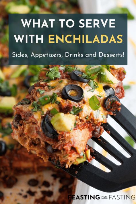 Enchilada Meal Sides, Side Dish For Enchiladas Dinners, Sides To Go With Enchiladas, What To Serve With Enchiladas, Sides For Enchiladas Dinners, Enchiladas Sides, Enchilada Side Dish Ideas, Enchilada Sides, Sides For Enchiladas