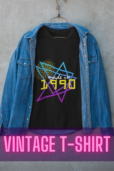 Neon 80s, Neon Vintage, 80s Gift, Fashion Birthday, Vintage Disco, Old School Fashion, 70s Outfits, Vintage Gifts Ideas, Inspirational Tshirts