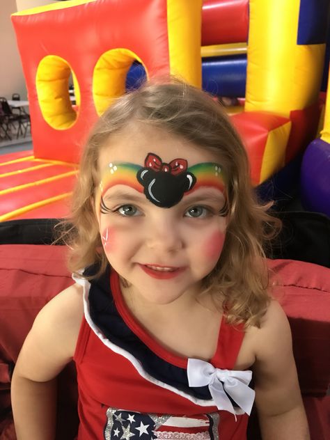 Face Paint Disney, Mini Mouse Face Painting, Minnie Mouse Face Paint, Face Painting Mini Mouse, Princes Face Paint Easy, Minnie Mouse Face Painting, Mouse Face Paint, Face Painting Easy, Face Paint Makeup