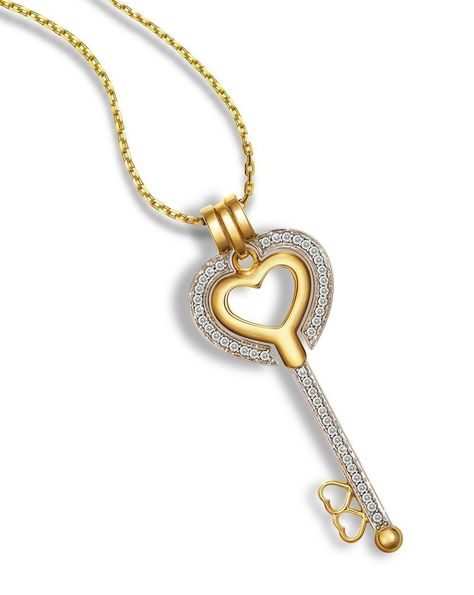 Damas unveils 'key to your heart' Valentine's collection 2012 ... Masonic Signs, Mens Diamond Jewelry, Functional Jewelry, Diamond Pendent, Antique Gold Jewelry Indian, Pearl Jewels, Key Jewelry, Antique Keys, Gold Pendant Jewelry