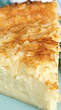 Impossible Coconut Custard Pie, Impossible Coconut Pie, Coconut Pie Recipe, Southern Recipes Desserts, Grateful Prayer, Coconut Cream Pie Recipes, Coconut Dessert, Coconut Custard Pie, Southern Desserts