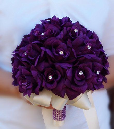 Lavender Wedding Flowers, Purple Wedding Bouquets, Bride's Bouquet, Purple Wedding Flowers, Bouquet Toss, Lavender Wedding, Wedding Bridal Bouquets, Rhinestone Wedding, Lorde