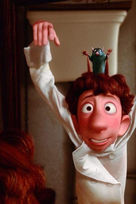 Love this move Ratoutile Movie, Guy From Ratatouille, Ratatouille Aesthetic, Ratatouille Characters, Ratatouille Film, Alfredo Linguini, Ratatouille Movie, Remy Ratatouille, Disney Moana Art