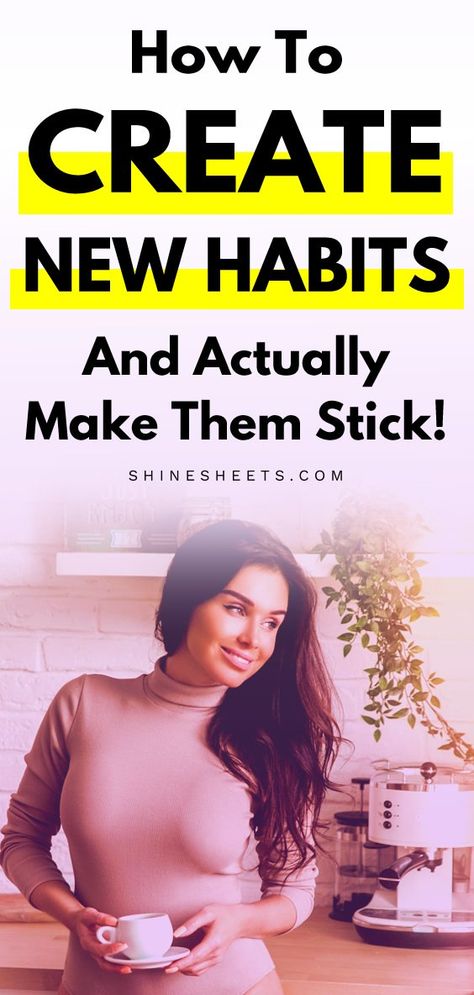 Create New Habits, Lifestyle Advice, Writing An Article, Girl Writing, Habits Of Successful People, New Habits, Habit Forming, Year Resolutions, Productivity Hacks