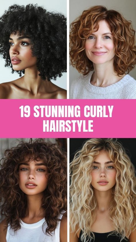 Biracial Short Curly Hairstyles, Hairstyles For Tight Curly Hair, Curly Hair With Big Forehead, Curly Cut For Round Face, Natural Curly Hair Styles Easy, Semi Curly Hairstyles, Curly Hairstyles Work, Curly Hair With Layers Medium Length, Curly Cut Hairstyles