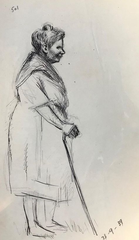 Old Woman Sketch Drawing, Old Woman Sketch, Old People Drawing, Old Woman Illustration, Old Lady Drawing, Old Woman Drawing, Old Fashioned Woman, Sketch Figures, Woman Body Sketch