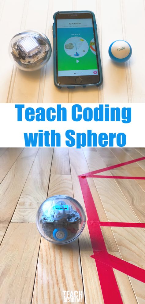 Mini Sphero Activities, Middle School Robotics, Sphero Mini Activities, Sphero Bolt Activities, Sphero Activities, Robotics For Kids, Stem Night, Robot Activity, School Library Lessons