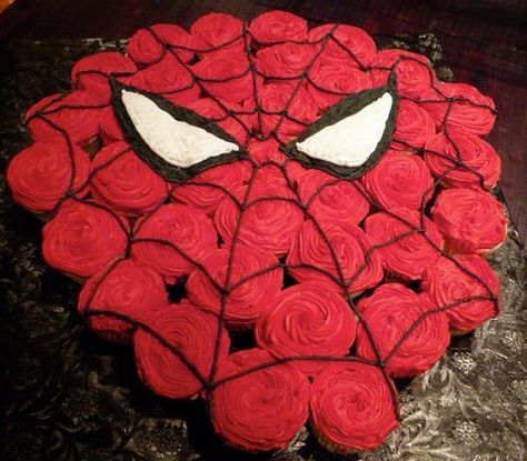 spiderman birthday cakes | Spiderman Cupcakes Spiderman Cupcake Birthday Cake – Pictures of ... Spiderman Cupcakes, Spiderman Birthday Cake, Pull Apart Cupcake Cake, Pull Apart Cake, Birthday Cake Pictures, Pull Apart Cupcakes, Spiderman Birthday Party, Cupcake Birthday Cake, Spiderman Party