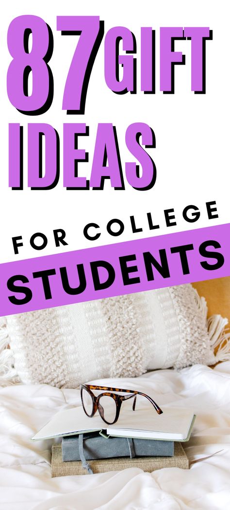 Not sure what gifts to give your friends or roommates? Check out this ultimate gift guide with 87 super affordable and practical gift ideas for students! Gift Ideas For College Students, Gift Ideas For Students, Student Lifestyle, Practical Gift Ideas, Affordable Gift Ideas, New College, Ultimate Gift Guide, College Gifts, Gift Giver