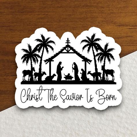 Fresh arrival! Behold the exceptional Christ the savior is born sticker, Religious Sticker, Faith Sticker, Worship Sticker, Christian Sticker, Scripture Sticker, Christmas Decal, now available at an irresistible price of $2.75 #JesusChrist #JesusSticker #FaithStickers #ScriptureSticker #FaithSticker #ChristianSticker #ReligiousSticker #WorshipSticker #ChristianDecal #WaterBottleDecals Christ The Savior Is Born, Christian Decals, Package Sticker, Christmas Decals, Faith Stickers, Sticker Christmas, All Flags, Christian Stickers, The Savior