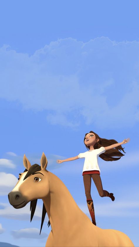 Spirit Horse Movie, Disney Horses, Spirit The Horse, Horse Animation, Ice Bear We Bare Bears, Horse Art Drawing, Horse Movies, Lucky Wallpaper, Free Horses