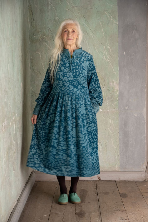 #gudrunsjoden #colourfulwear #autumn #fall  #inspiration #collection#pattern #sweden #nature #naturally #nordic #colourful #wear #layers #design #art  #designer  #artist #earthy #tones #green #blue #iceland #landscape #wardrobe Sweden Nature, Iceland Landscape, Gudrun Sjoden, Swedish Fashion, Velour Dress, Fall Inspiration, Fiery Red, Nordic Design, Layers Design