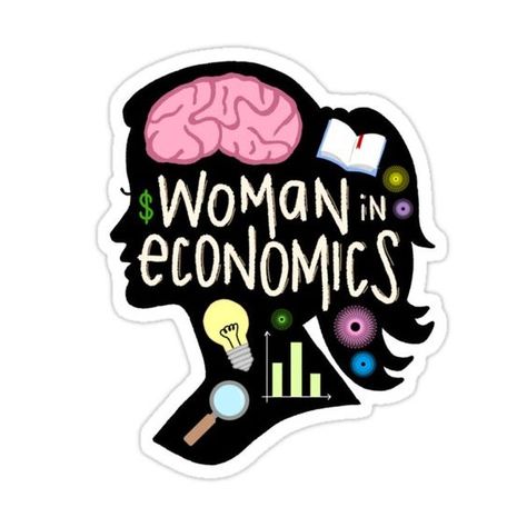 Business Woman Stickers, Economist Aesthetic, Sticker Business Ideas, Economics Stickers, Sticker Business Packaging, Small Sticker Business, Logo Ideas Aesthetic, Economics Art, Economics Humor