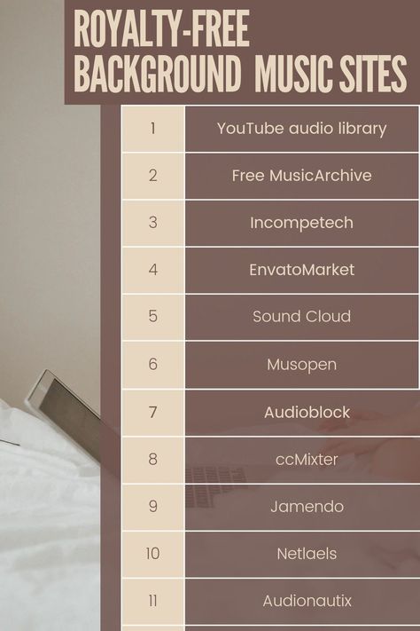 10 hand-picked websites with free, legal, royalty-free music for your YouTube videos, podcasts, and.#datingtips #relationshipgoals #loveanddating #datingadvice #couplegoals Copyright Free Music Websites, How To Get Copyright Free Music For Youtube, Free Stock Video Sites, Royalty Free Stock Videos, Free Music For Youtube Videos, Free Background Music For Videos, Copyright Free Music For Youtube, Non Copyright Music For Youtube, Pirating Sites