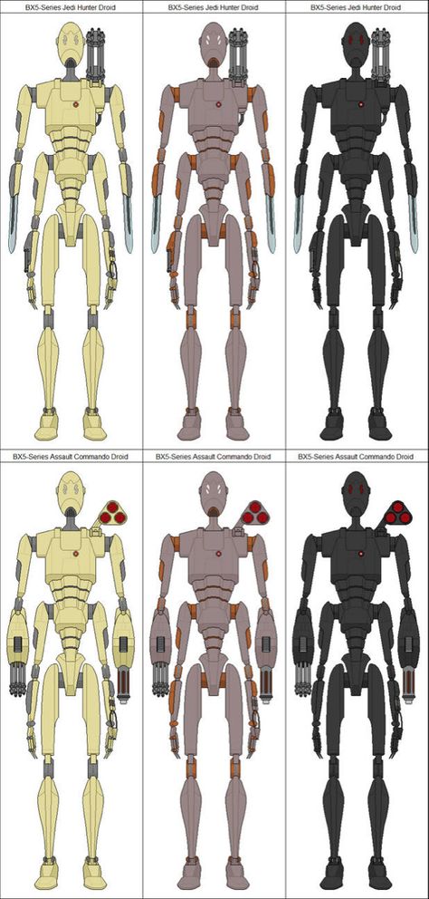 Droid Concept Art, Star Wars Droids Concept Art, Jedi Hunter, Star Wars Battle Droids, Alien Soldier, Star Wars Spaceships, Star Wars Design, Battle Droid, Star Wars Trooper