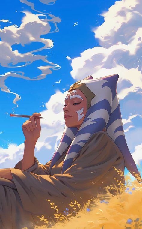 Star Wars Anime Wallpaper, Star Wars Ahsoka Tano Fanart, Star Wars Anime Art, Ashoka Wallpaper, Vader And Ahsoka, Star Wars Ahsoka Wallpaper, Ahsoka Tano Fanart, Ahsoka Tano Wallpaper, Ahsoka Tano Art