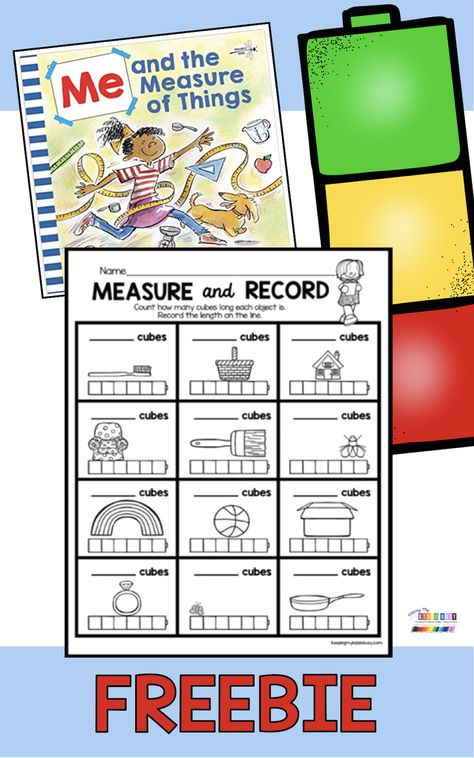 Measurement Lessons 1st Grade, First Grade Measurement Activities, Length Kindergarten Activities, Non Standard Measurement Kindergarten, Nonstandard Measurement Activities, Measurement Activities For Preschool, Measuring With Non Standard Units, Measuring Activities For 1st Grade, Comparing Measurements 1st Grade