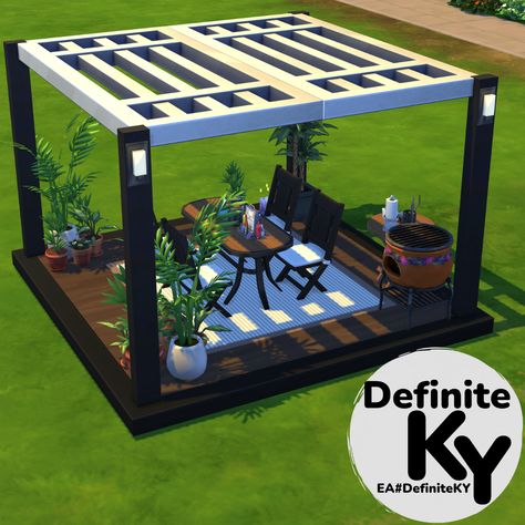 Sims 4 Backyard, Sims 4 Ps4, Sims4 Ideas, Sims Design, Sims Rooms, Sims Inspiration, Sims Clothes, Sims Free Play, Sims 4 House Plans