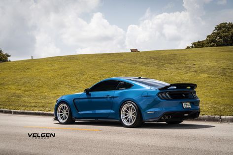 Velgen Wheels - Now Serving GT350 Fitment | 2015+ S550 Mustang Forum (GT, EcoBoost, GT350, GT500, Bullitt, Mach 1) - Mustang6G.com S550 Mustang Gt, Ford Mustang Ecoboost, Mustang Ecoboost, S550 Mustang, 2015 Ford Mustang, Oxford White, Ford Mustang Shelby, Forged Wheels, Mustang Cars