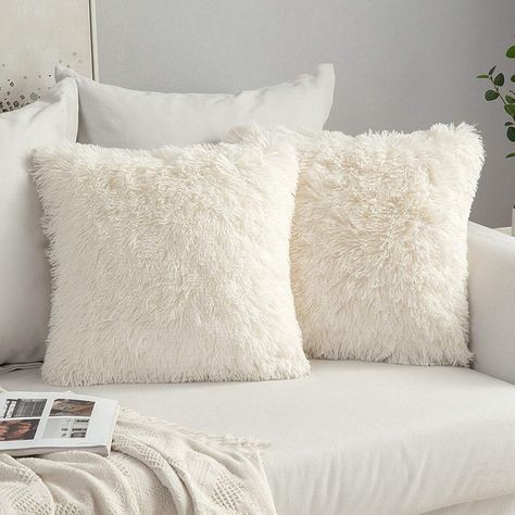 Fluffy Throw Pillows, Fuzzy Pillows, Fur Pillow, Faux Fur Throw Pillow, Fur Throw Pillows, Throw Pillow Inserts, Fur Throw, Cute Pillows, Fluffy Pillows