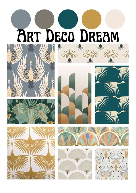 Art Deco Colour Palette, Art Deco Interior 1920s, Art Deco Color Scheme, Art Deco Color Palette, Art Deco Colors, Art Deco Borders, Art Deco Aesthetic, Art Deco Color, Art Deco Bar