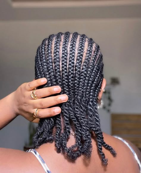 Black Natural Cornrow Hairstyles, Straight All Back, Plain Cornrows, Natural Hair Lines Styles, All Back Cornrows, Plain Hair Lines Styles, All Back Hairstyles, Cornrow Hairstyles With Natural Hair, Simple Braid Hairstyles