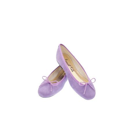 Lilac Nubuck Ballet Flats (€98) ❤ liked on Polyvore featuring shoes, flats, ballet shoes, ballerina flat shoes, sexy flats, sexy shoes and ballet flat shoes Purple Ballet Shoes, Purple Ballet Flats, Lilac Shoes, Xv Ideas, Ballet Shoes Flat, Mermaid Melody Pichi Pichi Pitch, Fairy Costumes, Plum Pudding, Flats Outfit