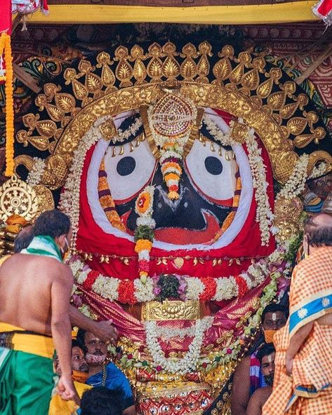 Rath Yatra Aesthetic, Puri Jagannath Images, Puri Jagannath Temple, Sri Jagannath, Puri Jagannath, Jagannath Ji, Shree Jagannath, Jagannath Temple Puri, Jay Jagannath