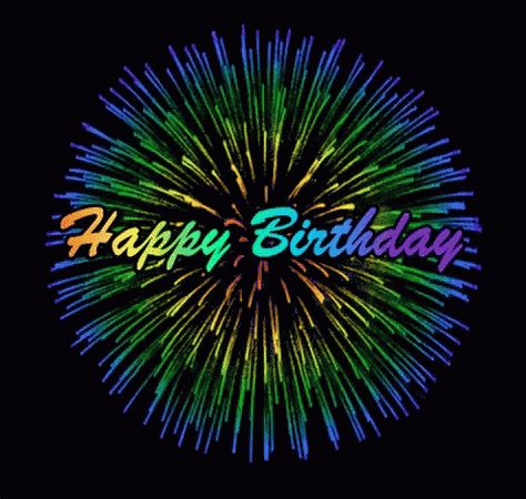 Happy Birthday Fireworks, Birthday Gif Images, Happy Birthday Gif Images, Birthday Fireworks, Birthday Animated, Happy Birthday Rainbow, Birthday Wishes Gif, Birthday Wishes Greetings, Happy Birthday Wishes Photos