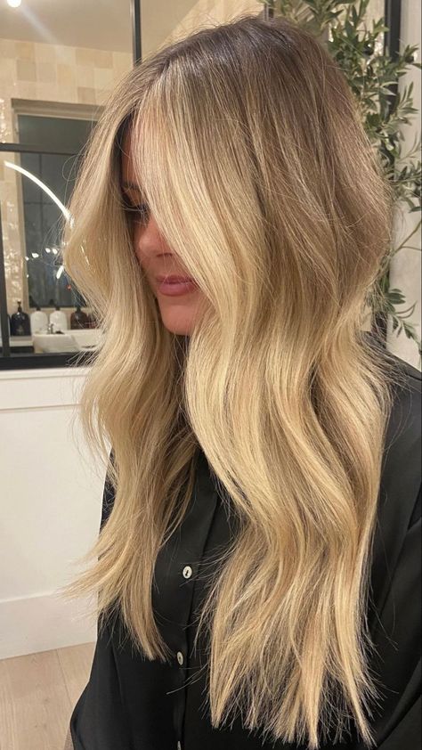 Warm Blonde Hair, Summer Blonde Hair, Blonde Hair Transformations, Bronde Hair, Choppy Layers, Brunette Hair With Highlights, Dyed Blonde Hair, Hairstyle Tutorials, Dirty Blonde Hair