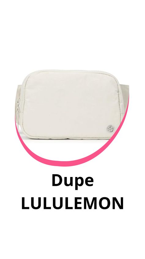 #dupe
#bag
#white
#lululemon
#waterproof Lululemon Fanny Pack, Fanny Pack Purse, Everywhere Belt Bag, Purse For Women, Waist Pack, Luggage Accessories, White Opal, Travel Gear, Large Bags