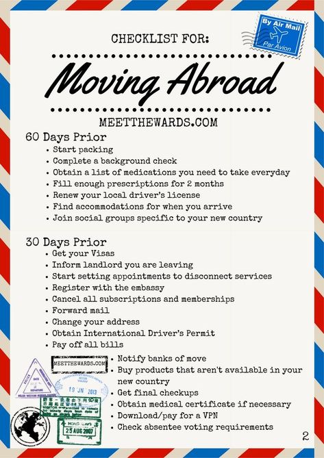 International Move Checklist, Move Checklist, Checklist For Moving, Study Abroad Packing, Abroad Packing List, Moving To London, Teach Abroad, International Move, Moving Overseas