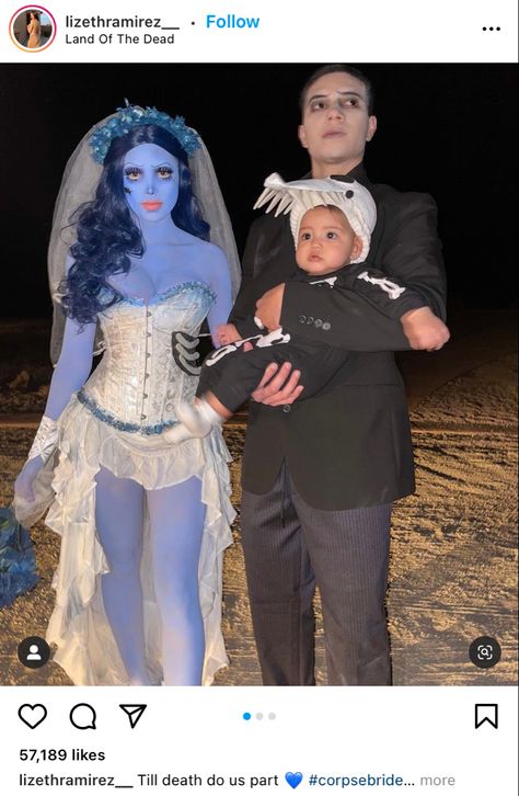 Corpse Bride Family Costume, Corpse Bride Costume, Emily Corpse Bride, Bride Costume, Corpse Bride, Family Costumes, Family Halloween Costumes, Family Halloween, Couples Costumes