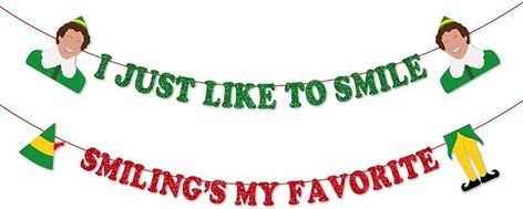 Diy Buddy The Elf Decorations, Buddy The Elf Photo Booth, The Elf Movie Decorations, Elf Movie Decor, Buddy The Elf Themed Christmas Decor, Christmas Party Photo Booth, Party Photo Booth Backdrop, Christmas Party Photo, Elf Christmas Decorations