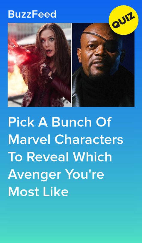 Buzzfeed Marvel, Marvel Characters Quiz, Buzzfeed Quiz Funny, Avengers Names, Avengers Quiz, Marvel Quiz, Personality Quizzes Buzzfeed, Family Quiz, Best Buzzfeed Quizzes