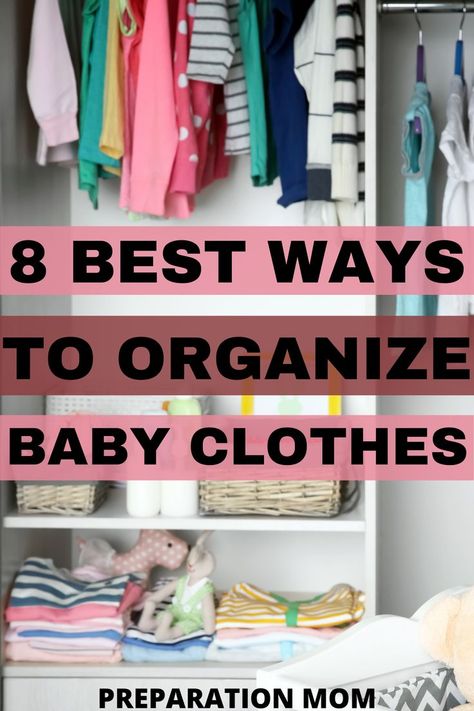 So glad I found this. I've always struggled with organizing, but now I've got some great ideas to help me with that. Clothes Organization Ideas, Toddler Clothes Organization, Nursery Clothes Organization, Organize Baby Clothes, Baby Timeline, Clothes Essentials, Best Baby Clothes, Baby Nursery Closet, Storing Baby Clothes