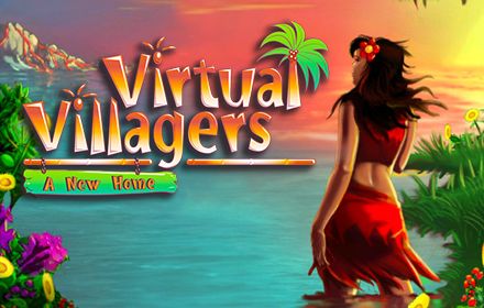 Virtual Villagers: A New Home | Virtual Villagers Wiki | Fandom Virtual Villagers, Mysterious Island, The Mysterious Island, Create Your Own Adventure, Volcanic Eruption, Holding Baby, Simulation Games, Losing A Child, Golden Child