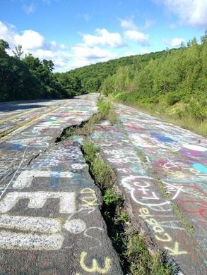 Centralia – Aristes, Pennsylvania | Atlas Obscura Centralia Pennsylvania, The Road Not Taken, Photo Shoot Location, Atlas Obscura, After Midnight, All-terrain Vehicles, Ghost Town, Ghost Towns, Photo Challenge