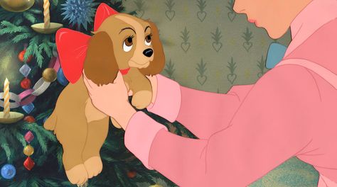 Lady & The Tramp, Lady From Lady And The Tramp, Lady And The Tramp Wallpaper, Lady And The Tramp Aesthetic, Lady And The Tramp Christmas, The Lady And The Tramp, Lady And Tramp, Old Disney Movies, Disney Lady And The Tramp