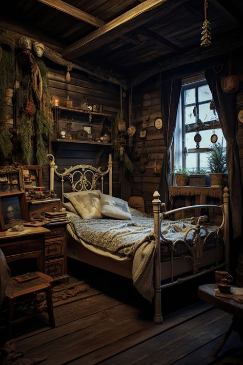 Pirate Cabin Bedroom, Old Western Bedroom, Pirate Core Room, Medieval Bedroom Aesthetic, Appalachia Folklore, Knightcore Aesthetic, Pirates Aesthetic, Cabincore Aesthetic, Pirate Bedroom Theme