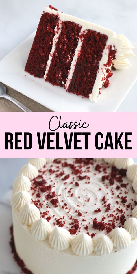 Best Red Velvet Cake With Cream Cheese Frosting, Hersheys Red Velvet Cake, Cream Cheese Filling For Red Velvet Cake, Gourmet Red Velvet Cake, 3 Tier Red Velvet Cake, Simple Red Velvet Cake Recipe, White Chocolate Red Velvet Cake, 8 Inch Red Velvet Cake, Red Velvet Cake Recipe No Buttermilk