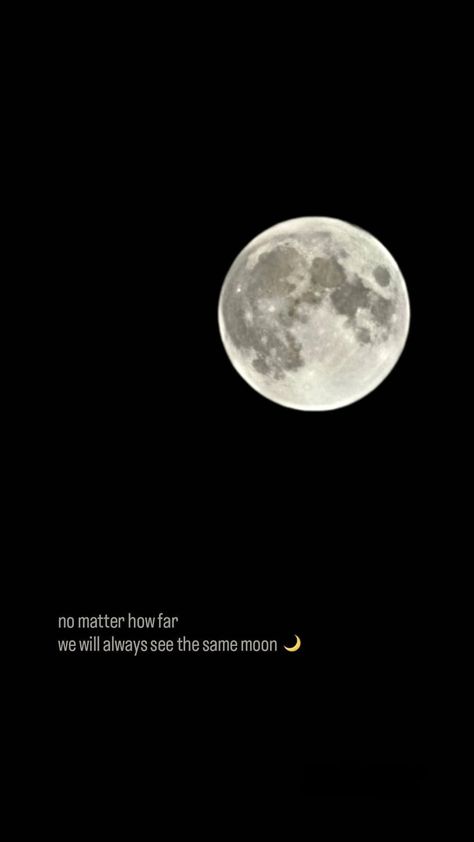 I See The Moon And The Moon Sees Me Tattoo, We Look At The Same Moon, Beautiful Moon Quotes Feelings, Moon Asthetic Wallpers Hd, Love Asthetic Wallpers, Moon Dp, We See The Same Moon, Moon Thoughts, Night Moon Aesthetic