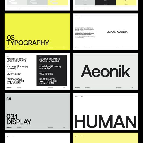 Brand Book Layout, Typography Presentation, Brand Guidelines Book, Brand Guidelines Design, Brand Standards, Keynote Design, Visuell Identitet, Identity Guidelines, Guideline Template