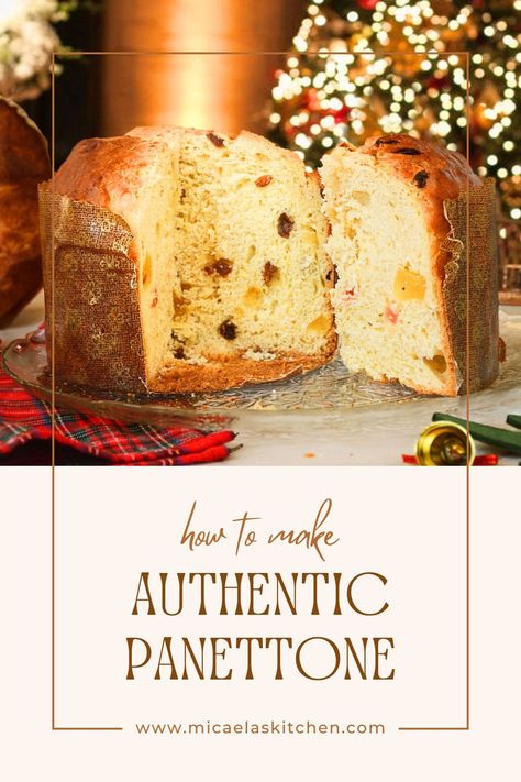 Perfectly Fluffy Homemade Panettone Recipe Panetone Recipe Italian Christmas, Panatone Bread Recipe, Pannetone Recipe Desserts, Pannetone Recipe, Panetone Recipe, Panettone Recipe Italian, Panatone Bread, Traditional Panettone Recipe, Italian Christmas Bread