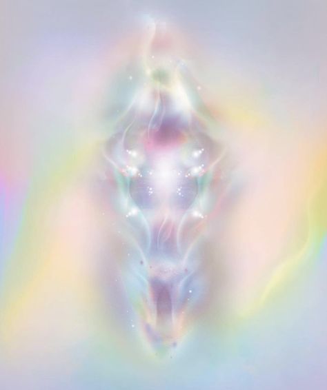 Angel Aura Aesthetic, Rainbow Goddess Aesthetic, White Aura Aesthetic, White Rainbow Aesthetic, Soft Angel Aesthetic, Aura Lighting, Ethereal Colors, Magic Aura, Cosmic Aura