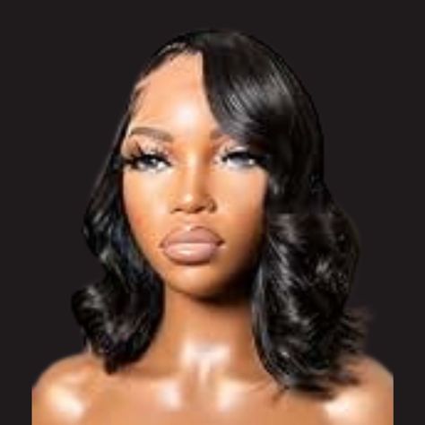 "24/7 Wigz Jess Glueless Short Bob Human Hair Lace Front Wig 16 Inch" Listing Description: Get Ready To Elevate Your Style With Our Jess Glueless Short Bob Human Hair Lace Front Wig By 24/7 Wigz. This 10-Inch Brazilian Virgin Real Hair Wig Is A Game-Changer For Black Women Who Crave A Modern, Body Wave Look That's Easy To Style. With A 13x4 Inch Hd Lace Frontal, Pre-Plucked Hairline, And 180% Density, You'll Achieve The Perfect Side Part Loose Wave Effortlessly. Key Features: - **Glueless Design Balayage Brunette To Blonde, Mullet Wig, Brown With Blonde Highlights, Halloween Photography, Real Hair Wigs, Hd Lace Frontal, Big Curls, Short Curly Wigs, Ombre Wigs