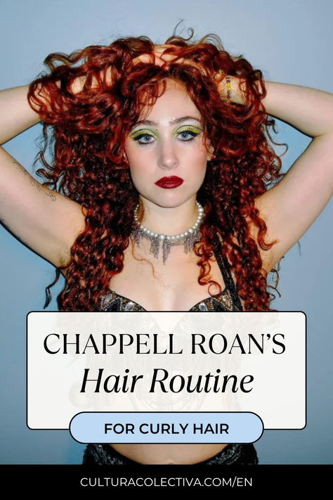 The curly method may seem difficult, but Chappell Roan's hair routine is everything we love and you should know how to master yours. Chappell Roan Hair Color, Chappell Roan Hair, Hair Routine For Curly Hair, Daphne Hair, Curly Hair Tutorial, Curly Hair Photos, Chappell Roan, Curly Hair Routine, Hair Routine