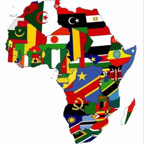 African Flags Printable, South African Flag Template, African Flags With Names, List Of African Countries, Flags Of Africa, Flags Of African Countries, Languages Of Africa, Democratic Republic Of Congo Flag, Africa Flag