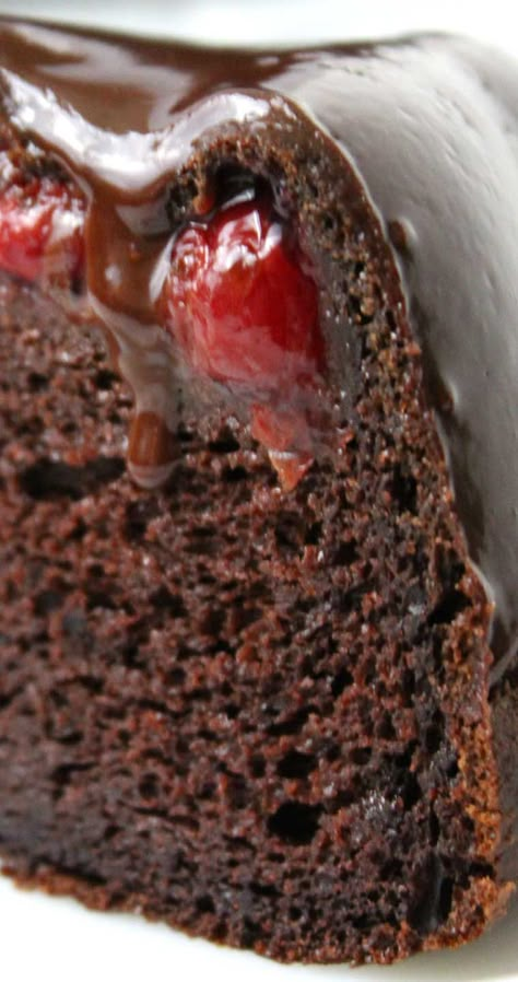 Cherry Bundt Cake, Chocolate Covered Cherry, Savory Cakes, Devils Food Cake, Chocolate Covered Cherries, Salty Cake, Pound Cakes, Cherry Cake, Bundt Cakes Recipes